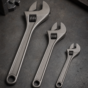 Adjustable Steel Wrench Set – Heavy Duty Multi-Size Repair Tool
