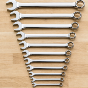 Combination Wrench Kit – 8 Piece Metric Hand Tool Set