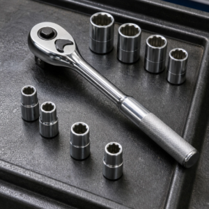 Ratchet Wrench Set with Quick Release – 12 Piece Repair Kit